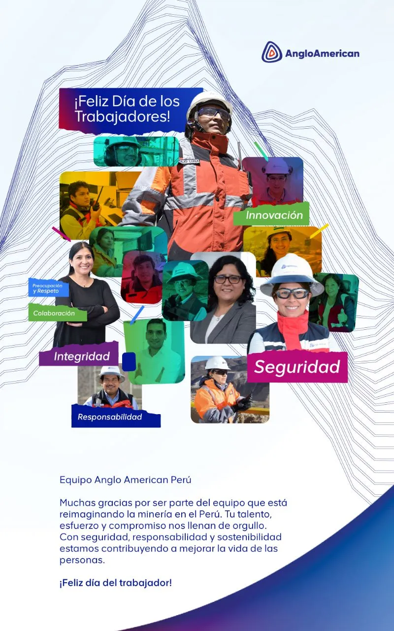 Estrategia integral de comunicación interna minera desarrollada por Brandteam para Anglo American en Perú