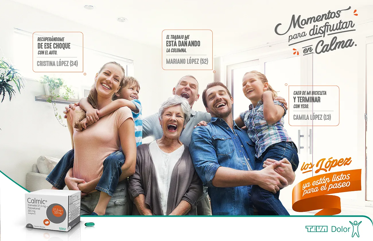 Conceptos creativos y personajes desarrollados por Brandteam para la campaña Dololiviolex de TEVA