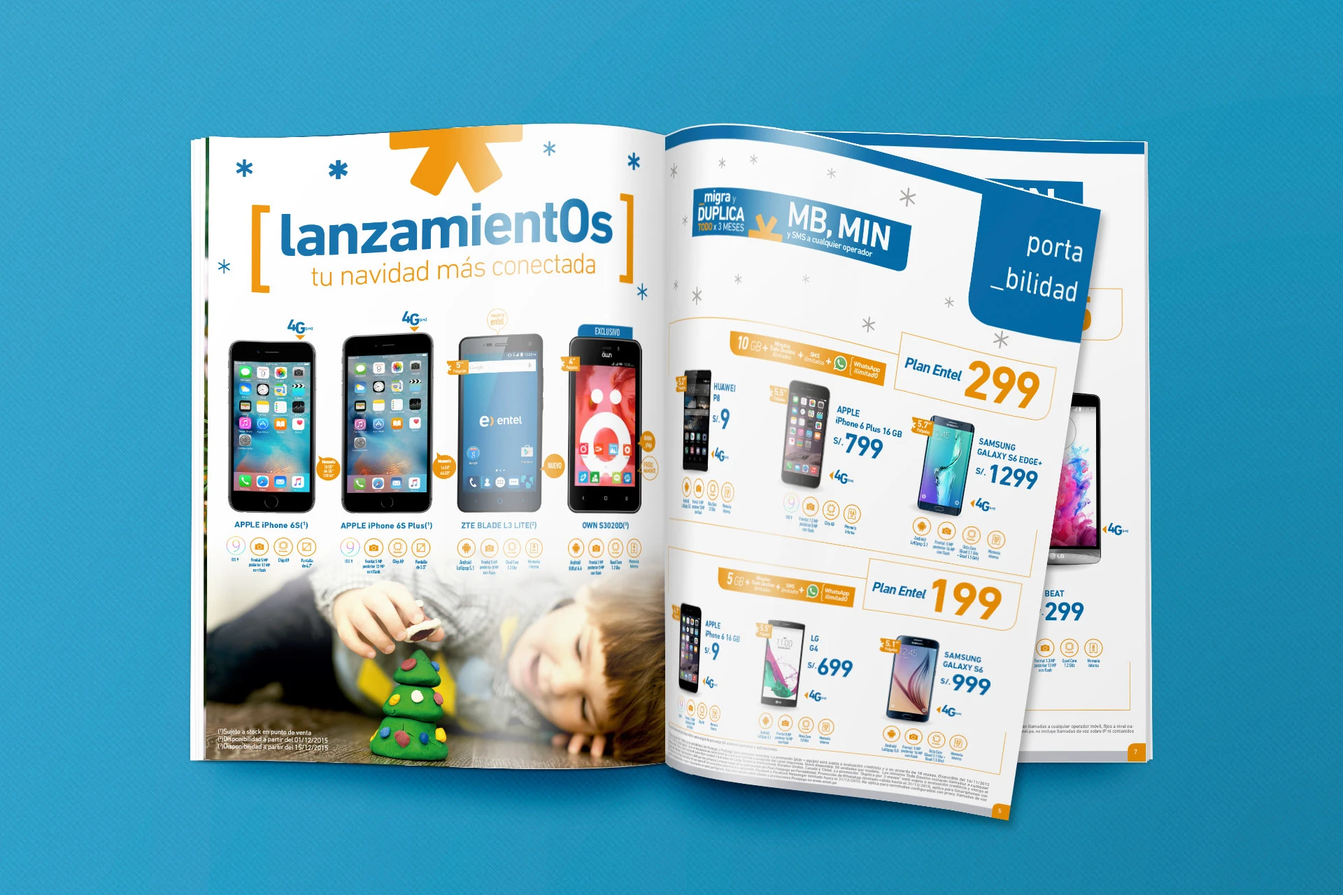 Diseño gráfico y piezas de comunicación para tiendas retail de Entel Perú