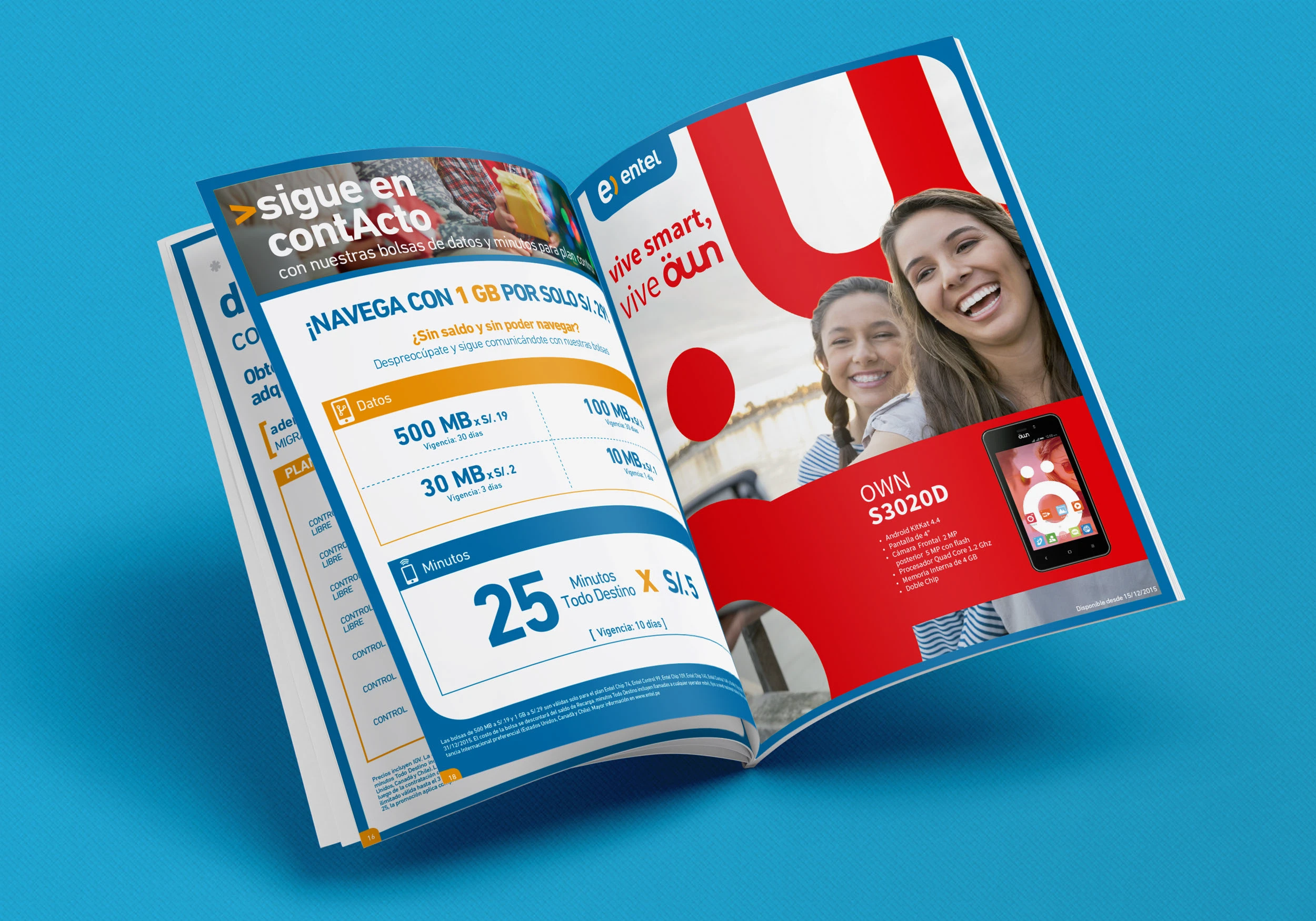 Diseño de comunicación visual para tiendas y canal retail de Entel Perú desarrollado por Brandteam