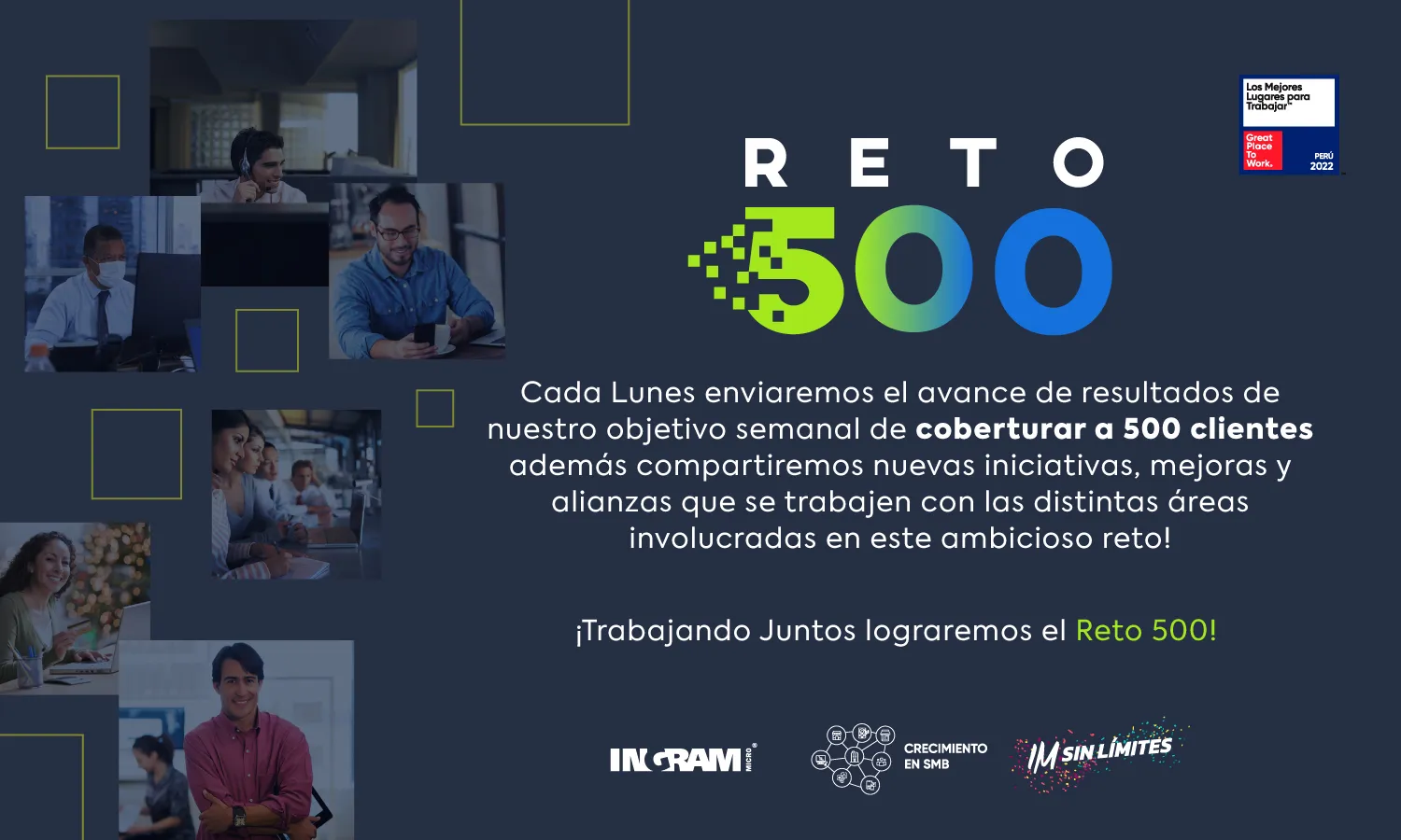 Comunicación interna para programas de Great Place to Work (GPTW), cultura organizacional y experiencia del colaborador desarrollada por Brandteam para Ingram Micro