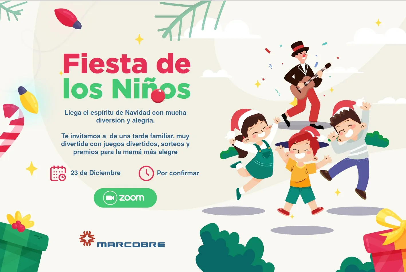 Campañas internas, contenidos audiovisuales y piezas gráficas para Marcobre desarrolladas por Brandteam