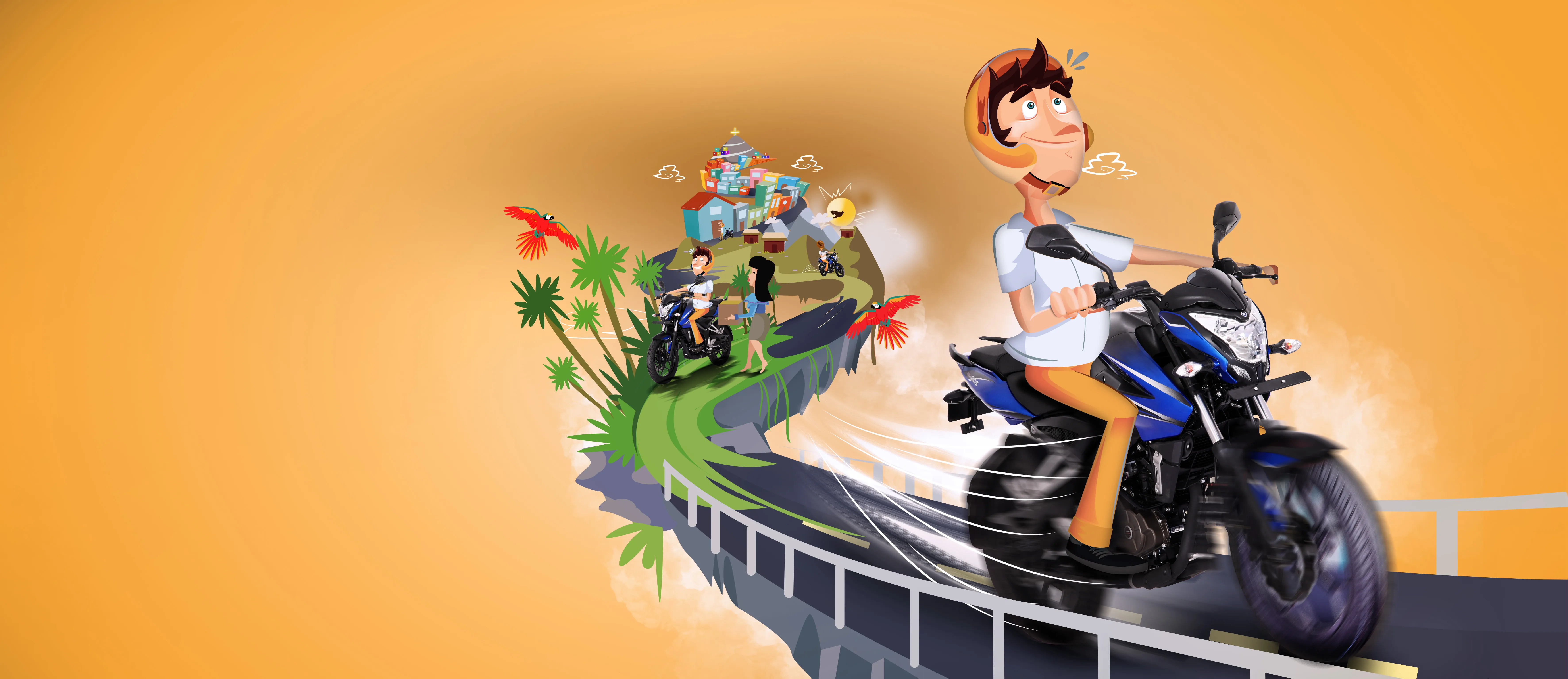 Personaje Olvarito creado por Brandteam para la estrategia de redes sociales de Olva Courier en Perú